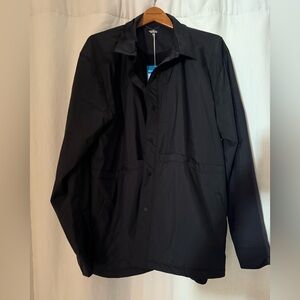 Hoka Men's shearling lined, water resistant Black Jacket